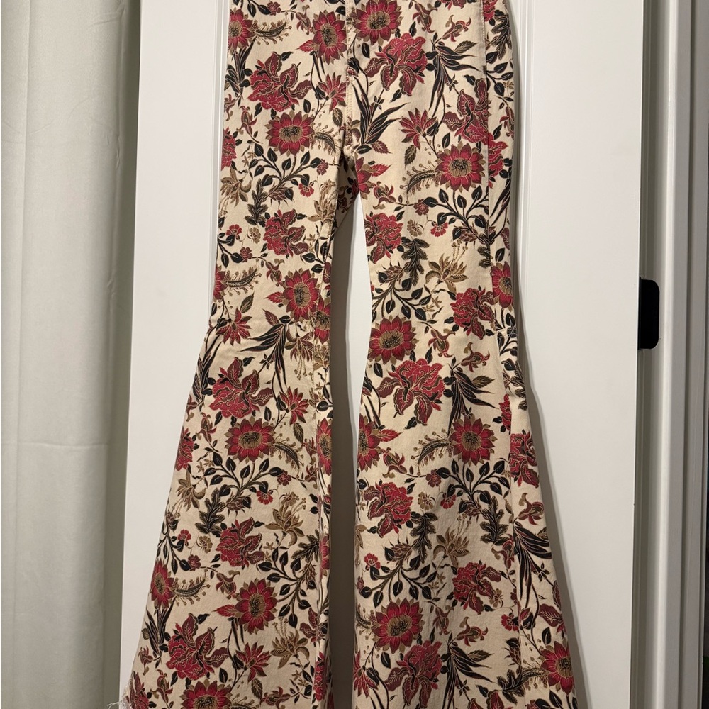 We The Free Floral Patterned Bell Bottoms - Picture 2 of 3